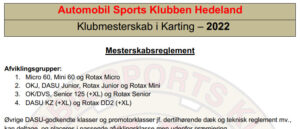 Klubløb - KM 2 @ Roskilde Racing Center
