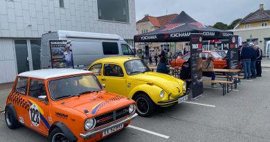 Til Høstfest med historiske rallybiler.